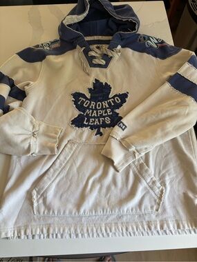 Vintage Toronto Maple Leafs CCM Winter Classic 2014 Hoodie
